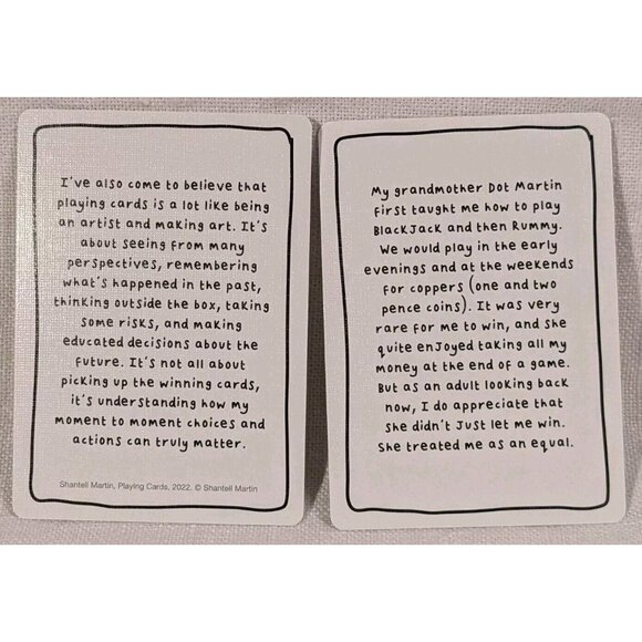 Shantell Pride Playing Cards Deck Whitney Artist Martin 2022 Whimsical Complete - Picture 10 of 16